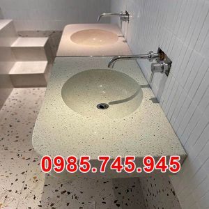 Chậu rửa Lavabo Terrazzo - Bồn rửa mặt đẹp, cao cấp